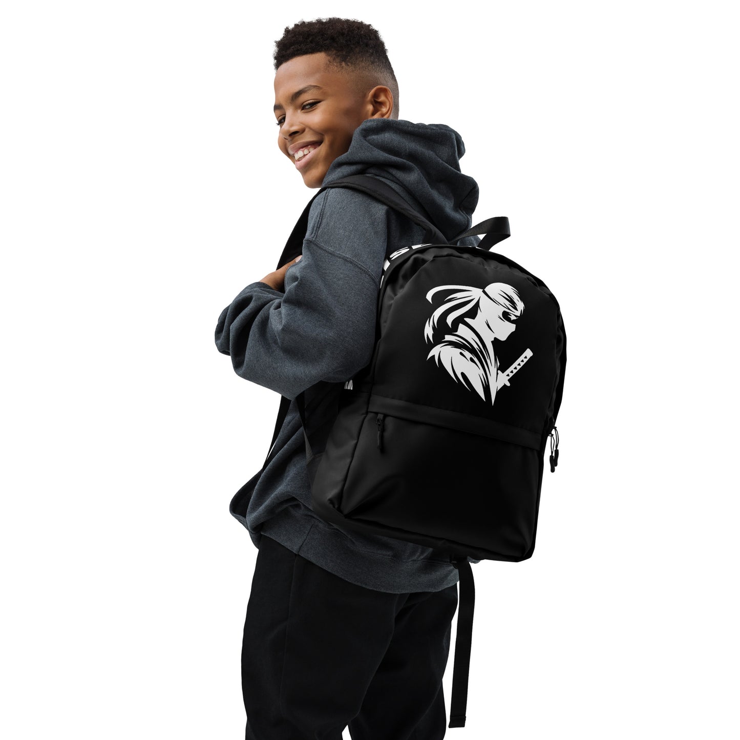 VALIANT WORLD Classic Backpack Male (Black)