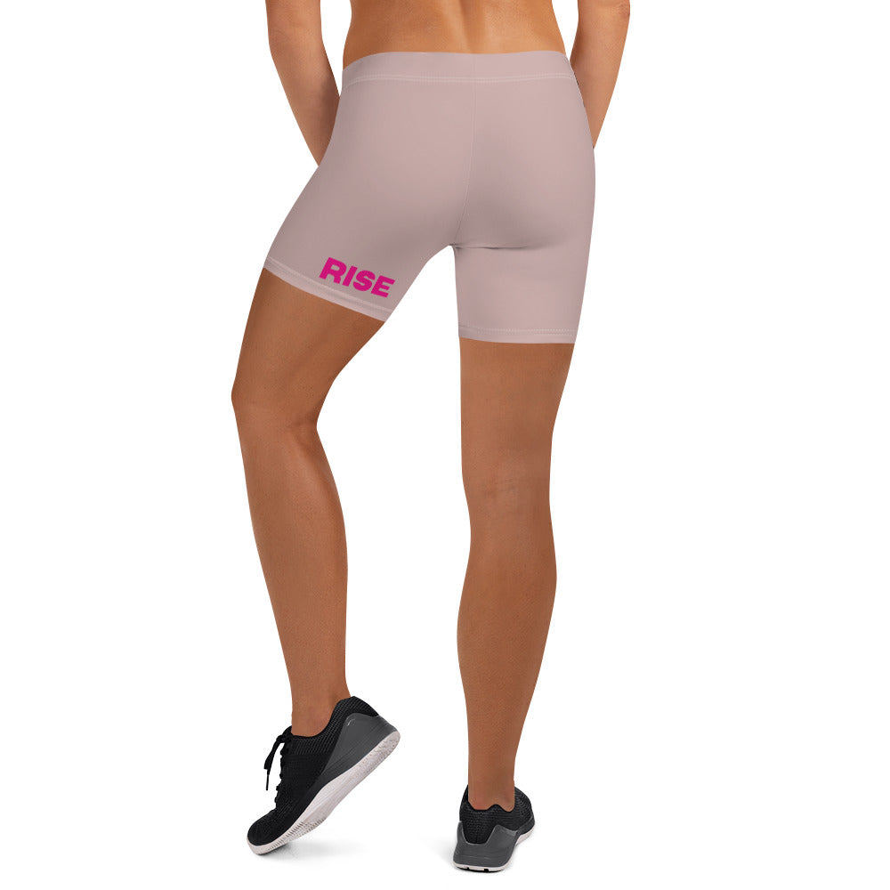 VALIANT WORLD Women's Short Leggings (Dusty Rose)