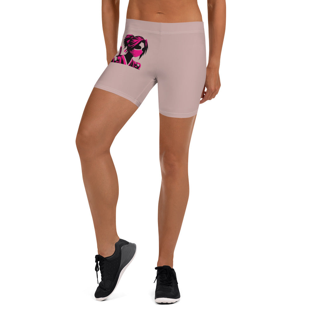 VALIANT WORLD Women's Short Leggings (Dusty Rose)