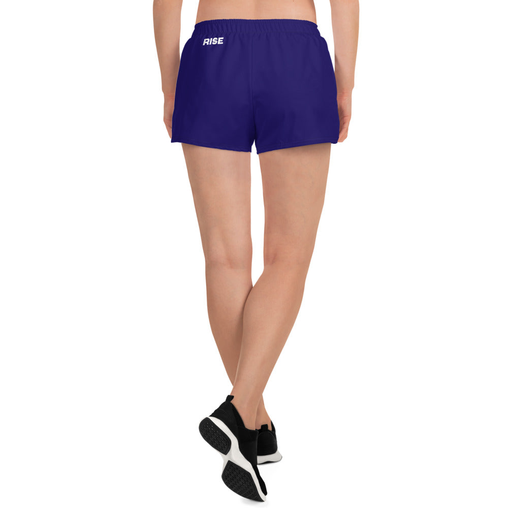 VALIANT WORLD Women's Athletic Shorts (Dark Blue)