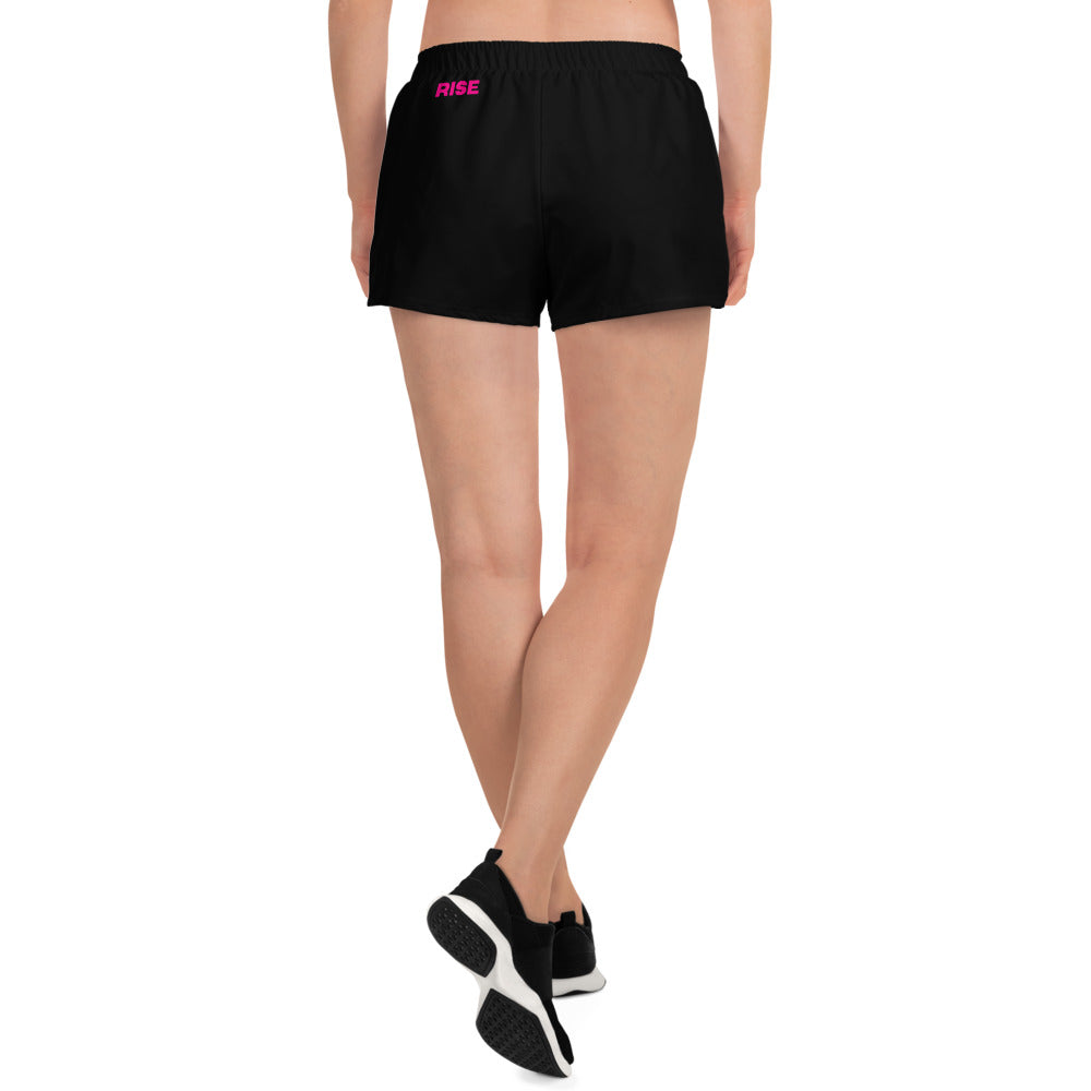 VALIANT WORLD Women's Athletic Shorts (Black)