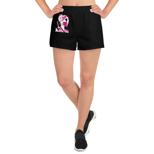 VALIANT WORLD Women's Athletic Shorts (Black)