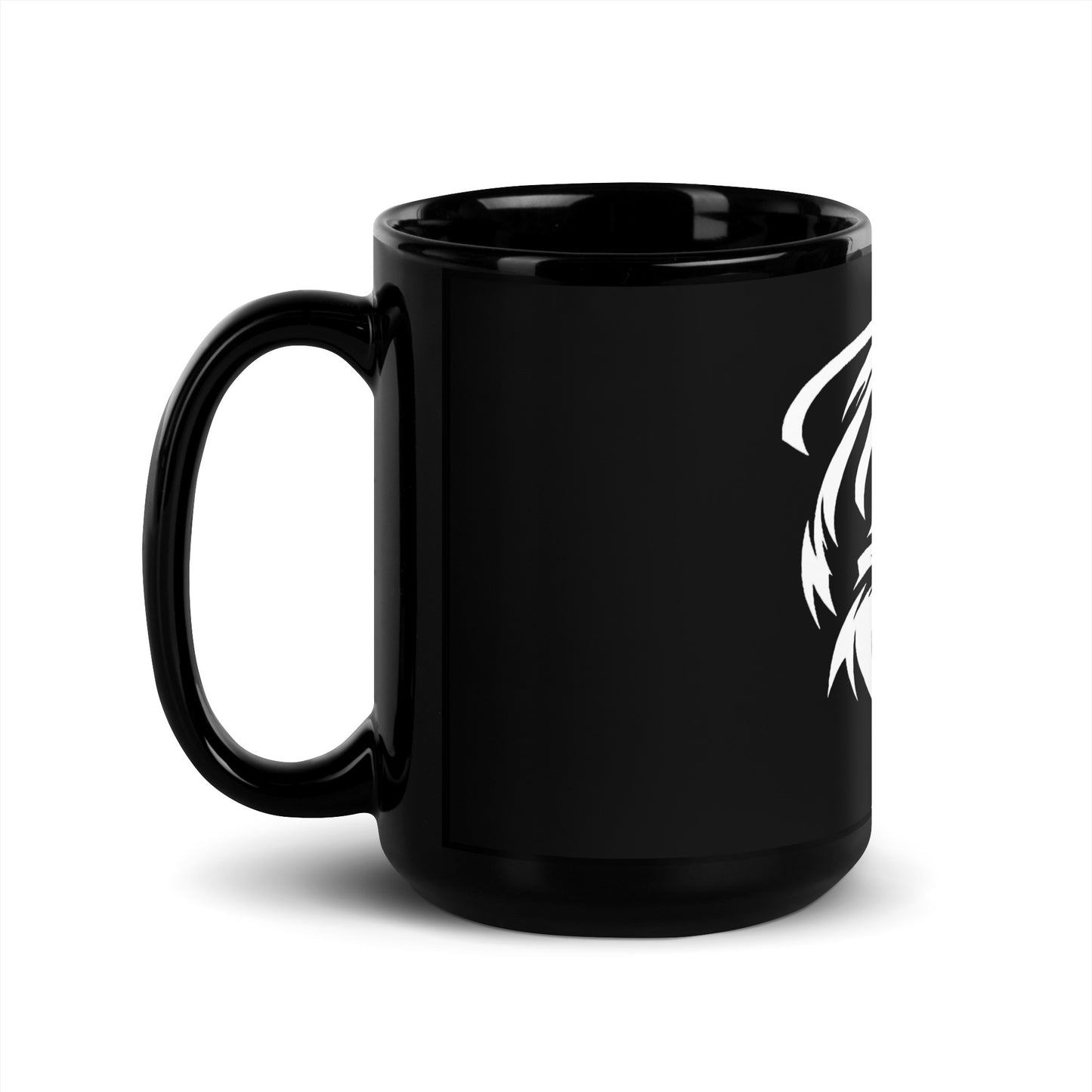 VALIANT WORLD Classic Black Glossy Mug (Male Ninja)