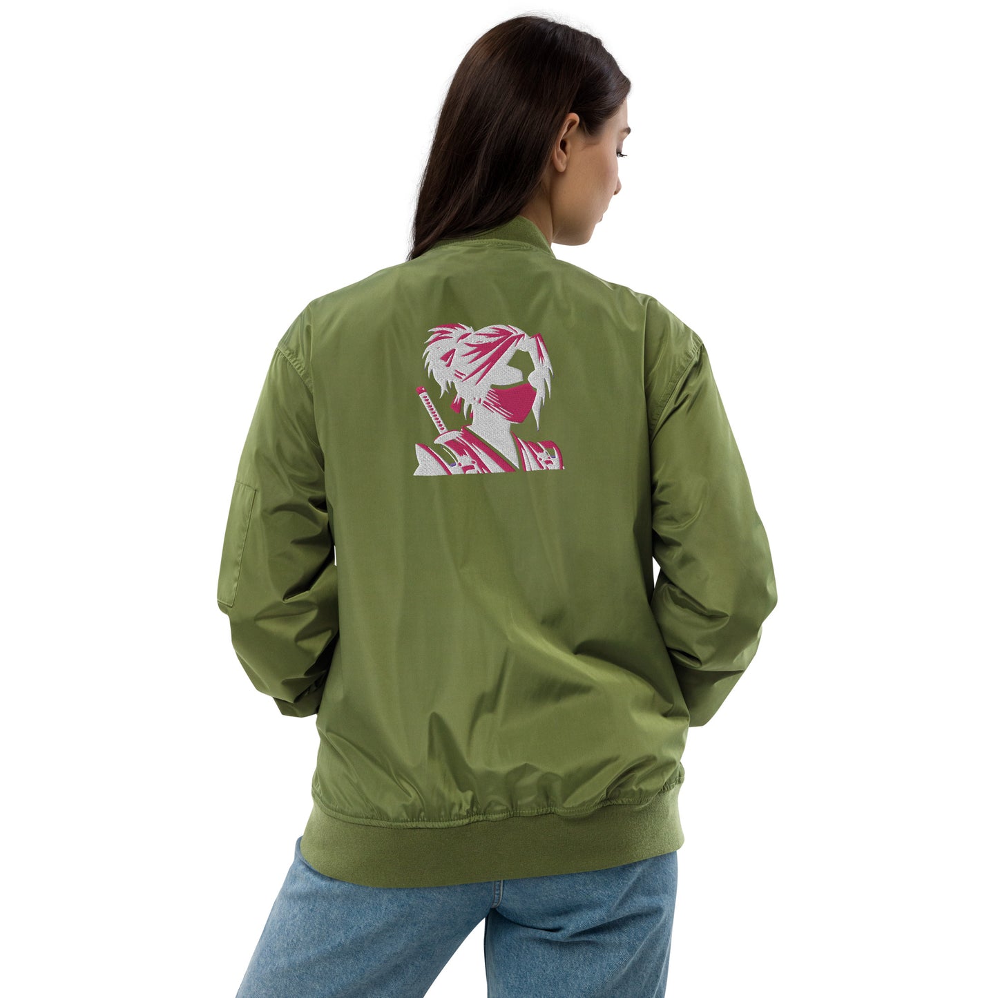 VALIANT WORLD Classic Women's Premium Recycled Bomber Jacket