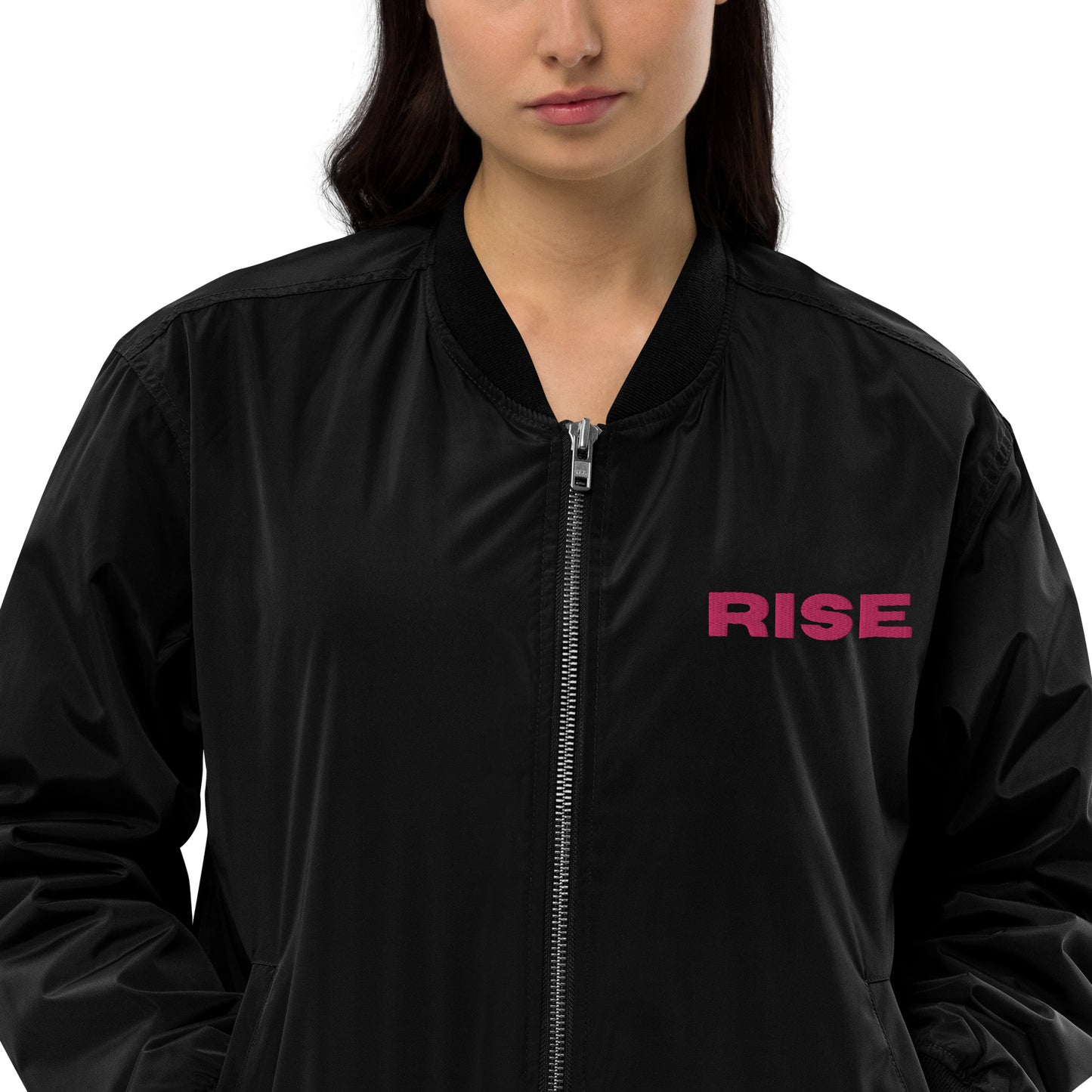 VALIANT WORLD Classic Women's Premium Recycled Bomber Jacket