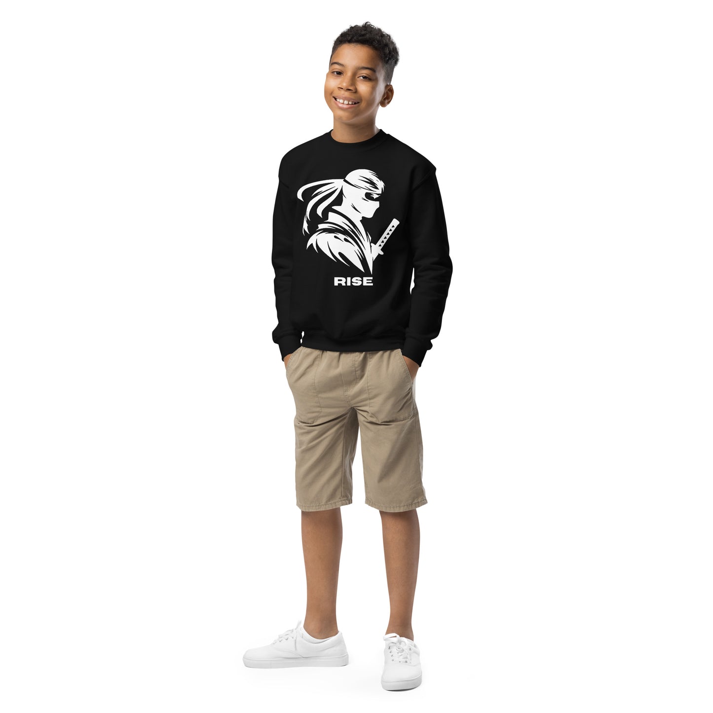 VALIANT WORLD Classic Youth Boys Crewneck Sweatshirt