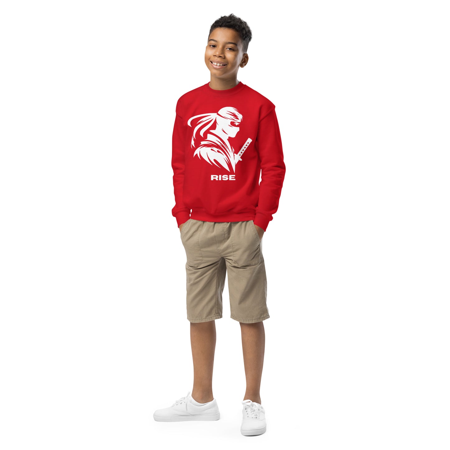 VALIANT WORLD Classic Youth Boys Crewneck Sweatshirt