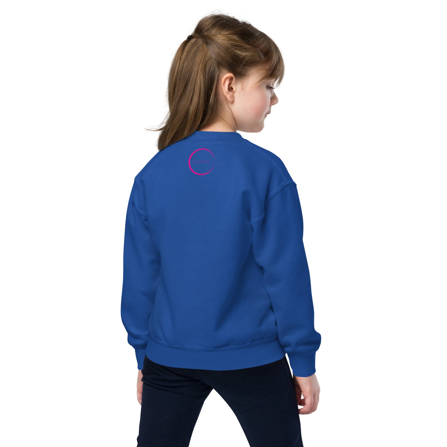 VALIANT WORLD Classic Youth Girls Crewneck Sweatshirt