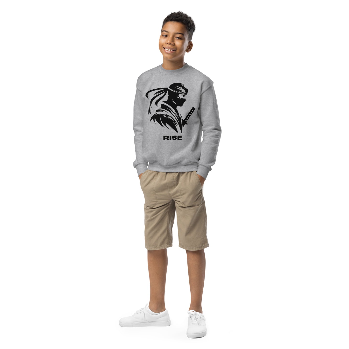 VALIANT WORLD Classic Youth Boys Crewneck Sweatshirt