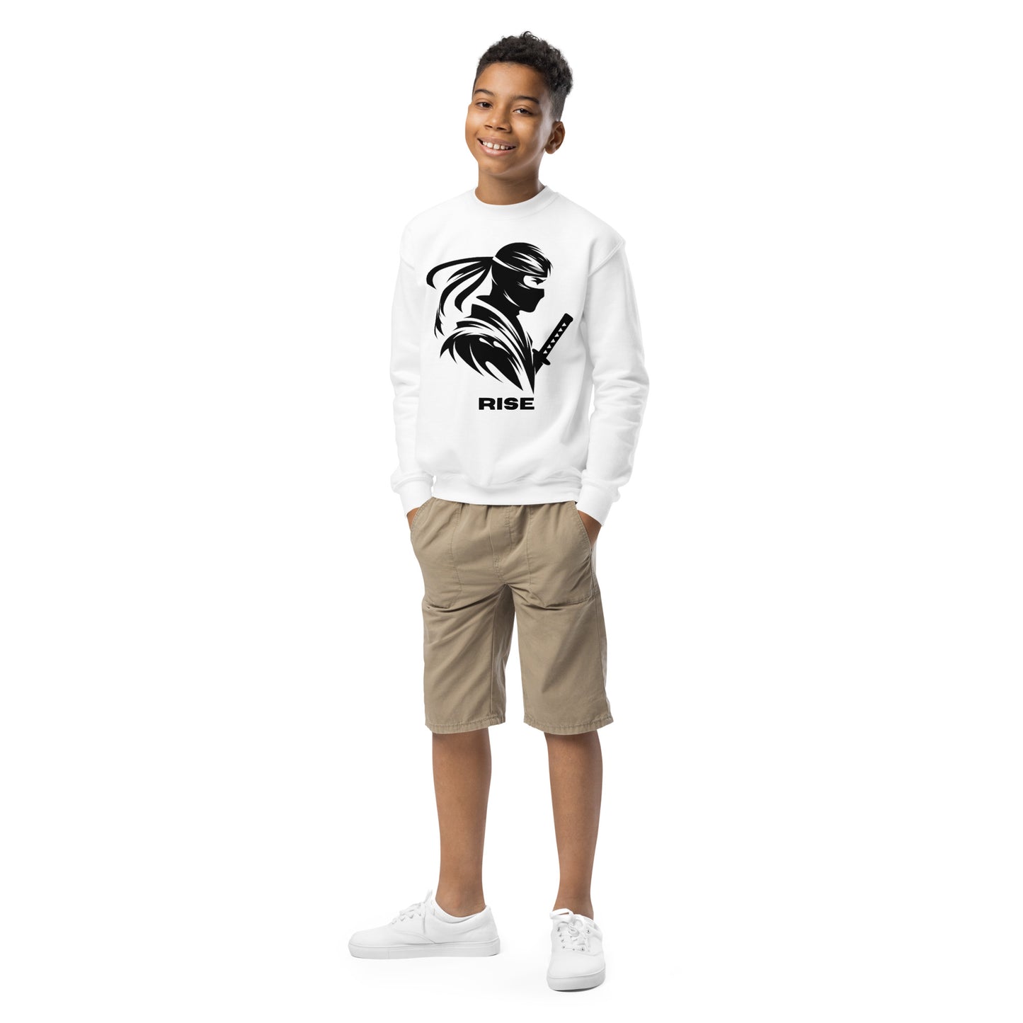 VALIANT WORLD Classic Youth Boys Crewneck Sweatshirt