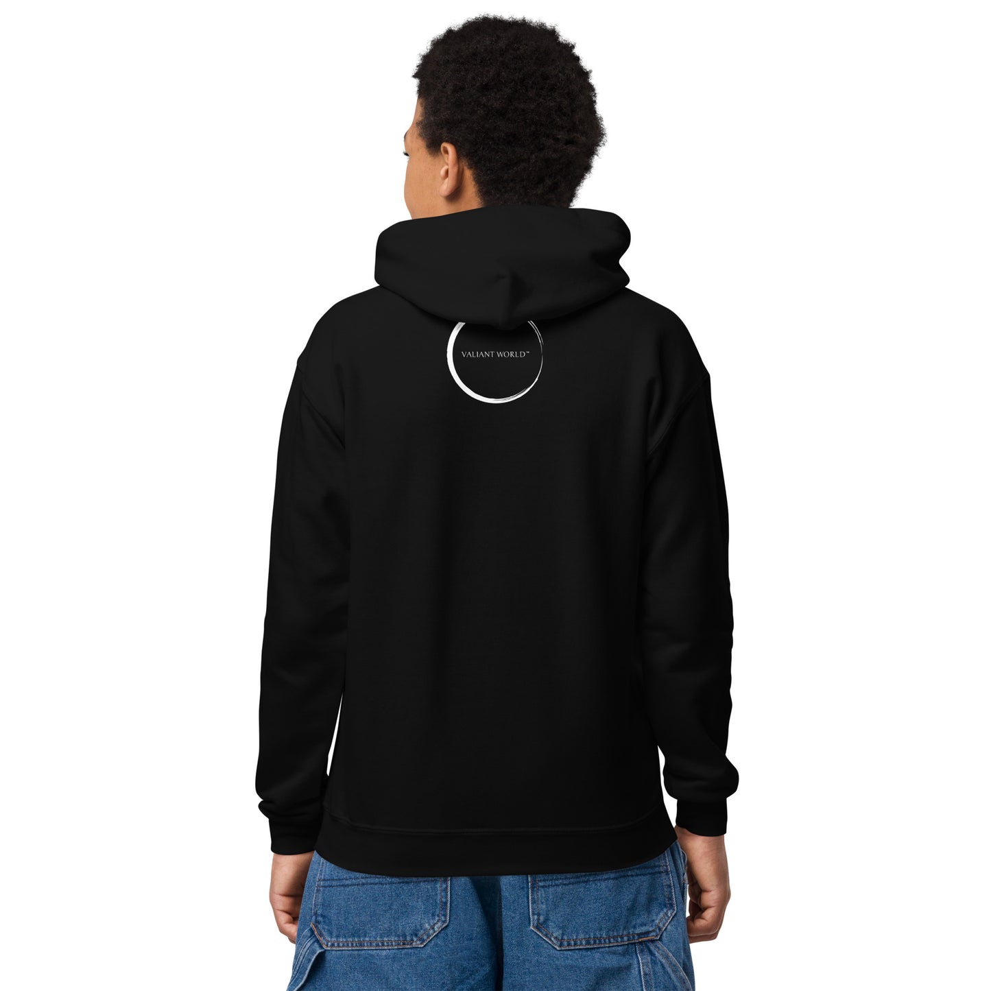 VALIANT WORLD Classic Boys Heavy Blend Hoodie